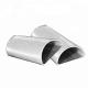 201ss Decorative Metal Pipe Ornamental Stainless Steel Tubing SGS Oval