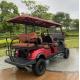 OEM ODM 6 Passenger Golf Cart 4 Wheel Disc Brake 10 Inch TFT 6 Seater Club