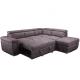 Durable Comfortable Sleeper Sofa , Abrasion Resistant Fabric Couch Bed