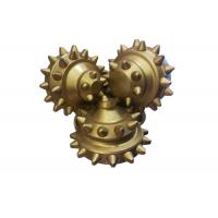 IADC43 Coal Mine Roller Cone Bit , Tricone Roller Bit Polishing Surface Treatment
