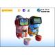 Red / Blue VR Game Machine Education Game For Age 3 To 10 Children Playing