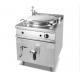 Gas Soup Kettle Kitchen Cooking Equipment , Gas Deep Direct Boiling Pan