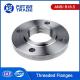 ASME B16.5 Flat Face/Raised Face Stainless Steel Threaded Flange NPS 1/2 To NPS 24 Class 150 for Chemical Industry