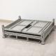Foldable Galvanized 2.0mm Thickness 720L Steel Pallet Box