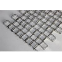 Honeycomb Flat Wire Mesh Conveyor Belt , Chain Link Conveyor Belt Customized