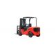 J Series Four Wheel Port Forklifts , Battery Operated Forklift 4.0 - 5.0 Ton No Corrosion