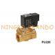 Shako Type Brass Solenoid Valve For Water 1/8'' PU220-01 1/4'' PU220-02 220V AC 24V DC