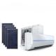 Automatic Invert Solar Split Air Conditioner 24Volt Electric Hybrid Solar Mini Split Ac
