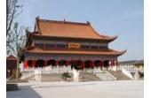 The emperor travels in the Buddhist temple  Suzhou of China