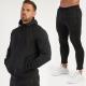                  Outdoor Sport Gym Sets Men Sportswear Tracksuits Two Piece Set Hoodies Men′s Fitness Suit             