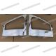 Chrome Corner Lamp Case For ISUZU NPR 150 NQR 175 NMR 130 NLR 130 Truck Spare Body Parts