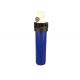 20'' big blue whole house  water filter housings 1'' port with pressure gauge
