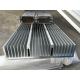 300MM Width 6063T5 Aluminium Heat Sink Profiles / Aluminium Heatsink Extrusions