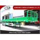 15m Long Side Wall Semi Trailer For Goods Delivery Fence Height  600mm To 1800mm