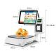 15.6 Inch Touch Screen Weighing Scale Cash Register PC POS for Supermarket Retail