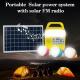 3W*3PCS Cabin Shed Garage Solar Lights Solar Lantern With Radio
