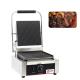 Stainless Steel Single Head Panini Press Grill Sandwich Electric Contact Grill Commercial