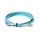 OM3 LC LC Connector Armored Fiber Optic Patch Cord