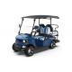 Cheap Dark Blue Electric Golf Cart Modern Design Atmospheric Appearance Simple One Year Warranty