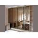 Sliding Door Tinted Mirror Glass 3mm Thickness Multicolor Size Customized