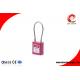Bulk Oem Customized Wire Cable Shackle Safety Lockout Padlock Non-conductive PA Body