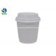 White Brown Insulated 12 Oz Paper Cup , Ripple Wrap Paper Coffee Cups