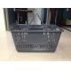 Grocery Store Plastic Handle Shopping Basket ,  PP Supermarket Shopping Baskets