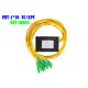 CCTV Telecom FBT 1×10 Optical WDM Splitter SC/APC 1310 1550 Splitter 50/50 ABS 1*10