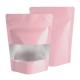 3 Side Seal Aluminum Foil Zip Lock Plastic Bags With Clear Window