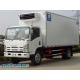 700P 5500mm Isuzu Refrigerated Truck Heavy Freezing Temperature Delivery