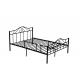 Strengthen 6FT Double Bed Size Bed Frame Powder Coated Surface Treatment