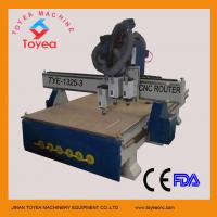 Three operations cnc wood router machine three spindles  TYE-1325-3S