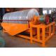 Simple Structure Dry / Wet Drum Magnetic Separator Wide Range Of Granularity