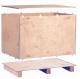 Fumigation Wooden Box Pallets Plywood Box Fumigated Wooden Case For Easy Lifting