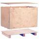 Fumigation Wooden Box Pallets Plywood Box Fumigated Wooden Case For Easy Lifting