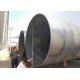 Spiral Submerged Arc Welding Steel Pipe For Scaffolding ASTM A252/A53 Standard Wide Diameter Range