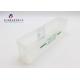 Rectangle Shape Twill PP Packaging Box For Teas Two Ends Open Size 28.2X6X9.5cm