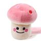 Creative 10cm Vocal Mushroom Plush Toys For Pet