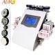 Ultrasound Cavitation Lipolaser Machine 6 In 1 Vacuum RF 40Khz Skin Rejuvenation