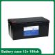 3000 Times Cycle 12V 180AH Lithium Battery Power Pack