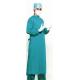 Dark Green Medical Disposable Gowns Lightweight Waterproof Non Woven