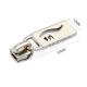 Custom Shiny Nickel Metal Zipper Puller for Handbags and Clothing 5 Zipper Head Slider
