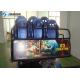 Mobile Amusement 5D Moving Theater , Hydraulic System 5D Cinema Equipment