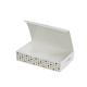 White Paper Cookies Simple Decorative Folding Boxes Japanese Sushi Box