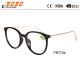 Fashionable reading glasses ,metal temple and two pins on the frame,suitable for men and women