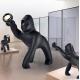 Black animal LED floor lamp standing modern style simple stand up lamp(WH-VFL-18)