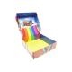 Corrugated Cardboard Custom Garment Boxes Foldable Matte Lamination Customized