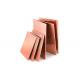 1000*2000mm Decorative Copper Sheets Red Rectangular T2 High Corrosion Resistance