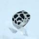 FAshion 316L Stainless Steel Ring With Enamel LRX180