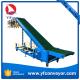 Container Loading Unloading Conveyor with 7.2m flexible powered roller conveyor